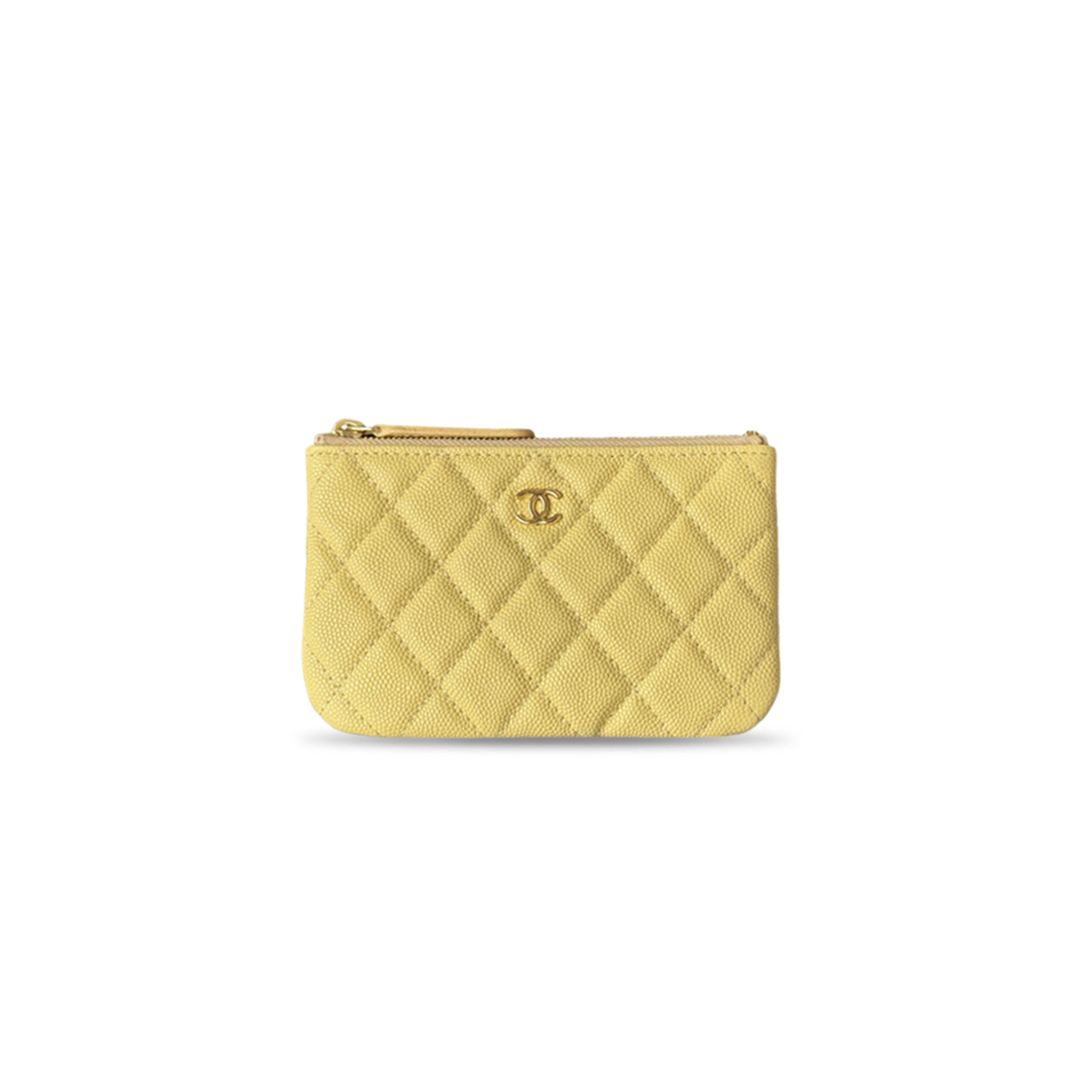 CHANEL CLASSIC MINI ZIPPED POUCH A82365 (15*9.5*1cm) 
